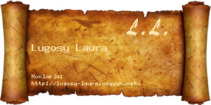 Lugosy Laura névjegykártya